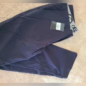 Zyia Active Men's Navy Clubhouse Trainer Pants 36" Size M